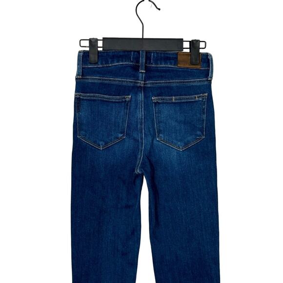 PAIGE Hoxton Slim High Rise Jeans in Hampton Wash Size 24 - Picture 13 of 16